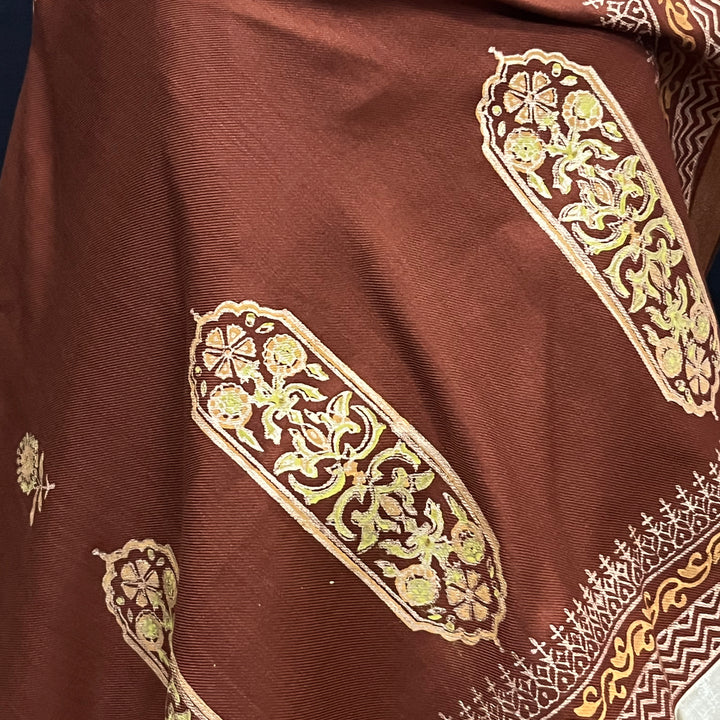 Russet and Gold Shawl