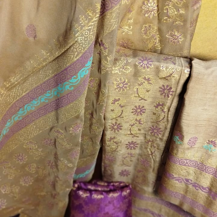 Magenta and Gold
